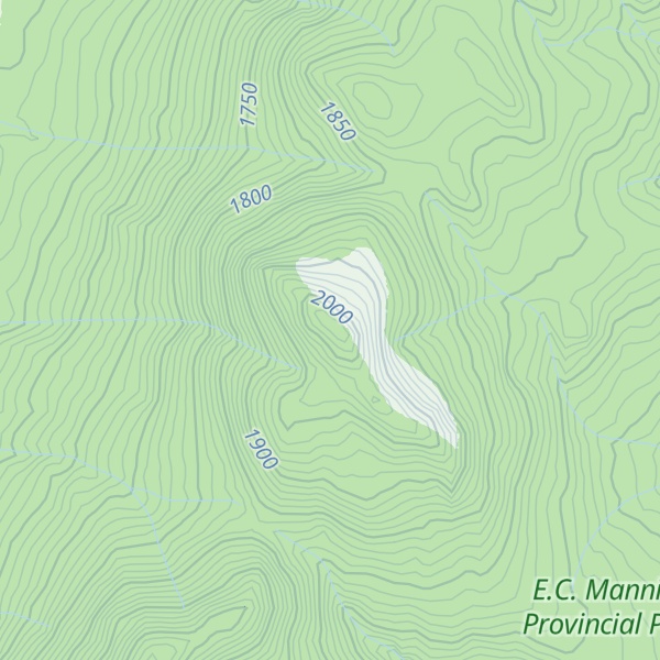 Map of Montgomery Ridge