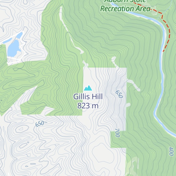 Map of Gillis Hill
