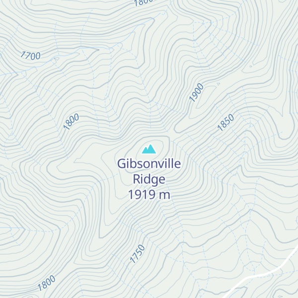 Map of Gibsonville Ridge