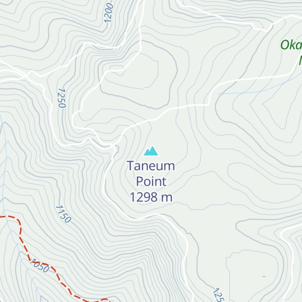 Map of Taneum Point