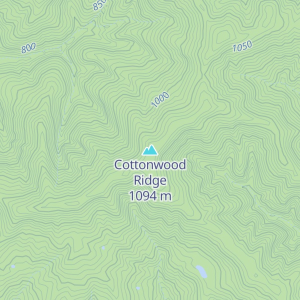 Map of Cottonwood Ridge