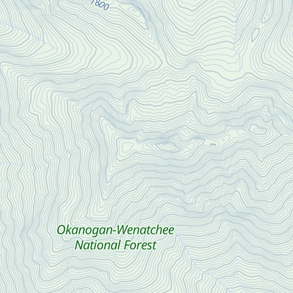 Map of Skagit Peak