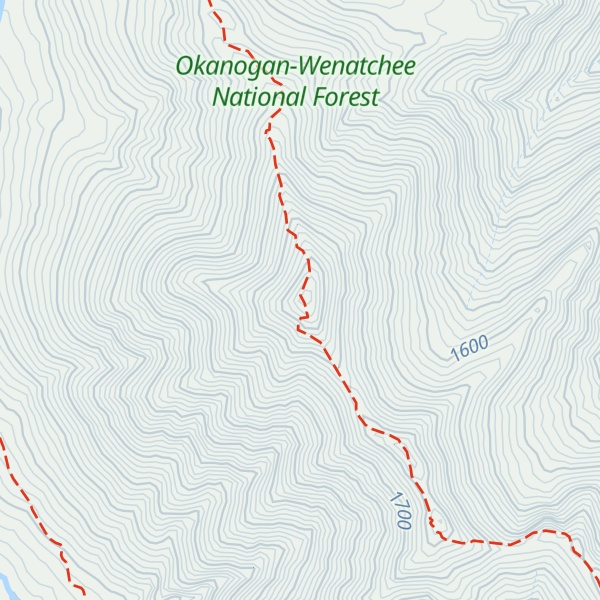 Map of Koppen Mountain
