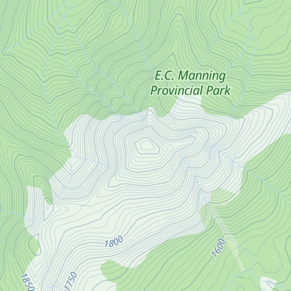 Map of Red Mountain