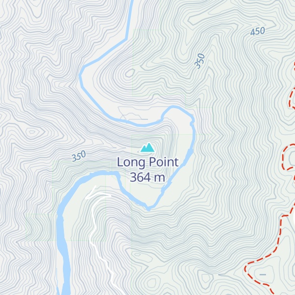 Map of Long Point