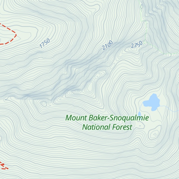 Map of Plummer Mountain