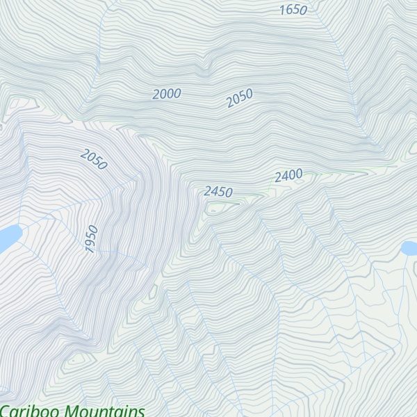 Map of Ishpa Mountain