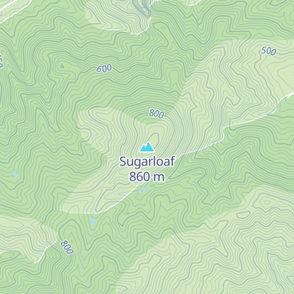 Map of Sugarloaf