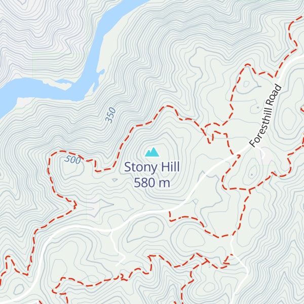 Map of Stony Hill