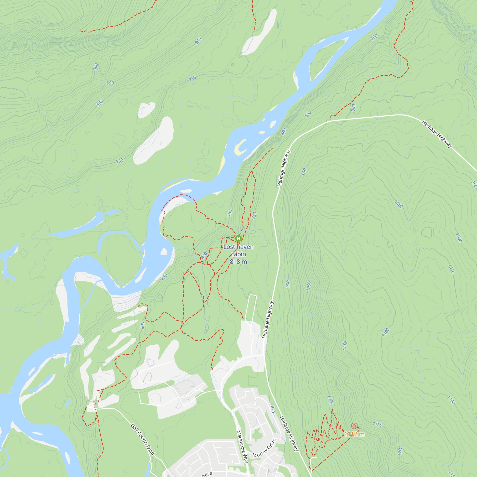 Lost haven cabin map