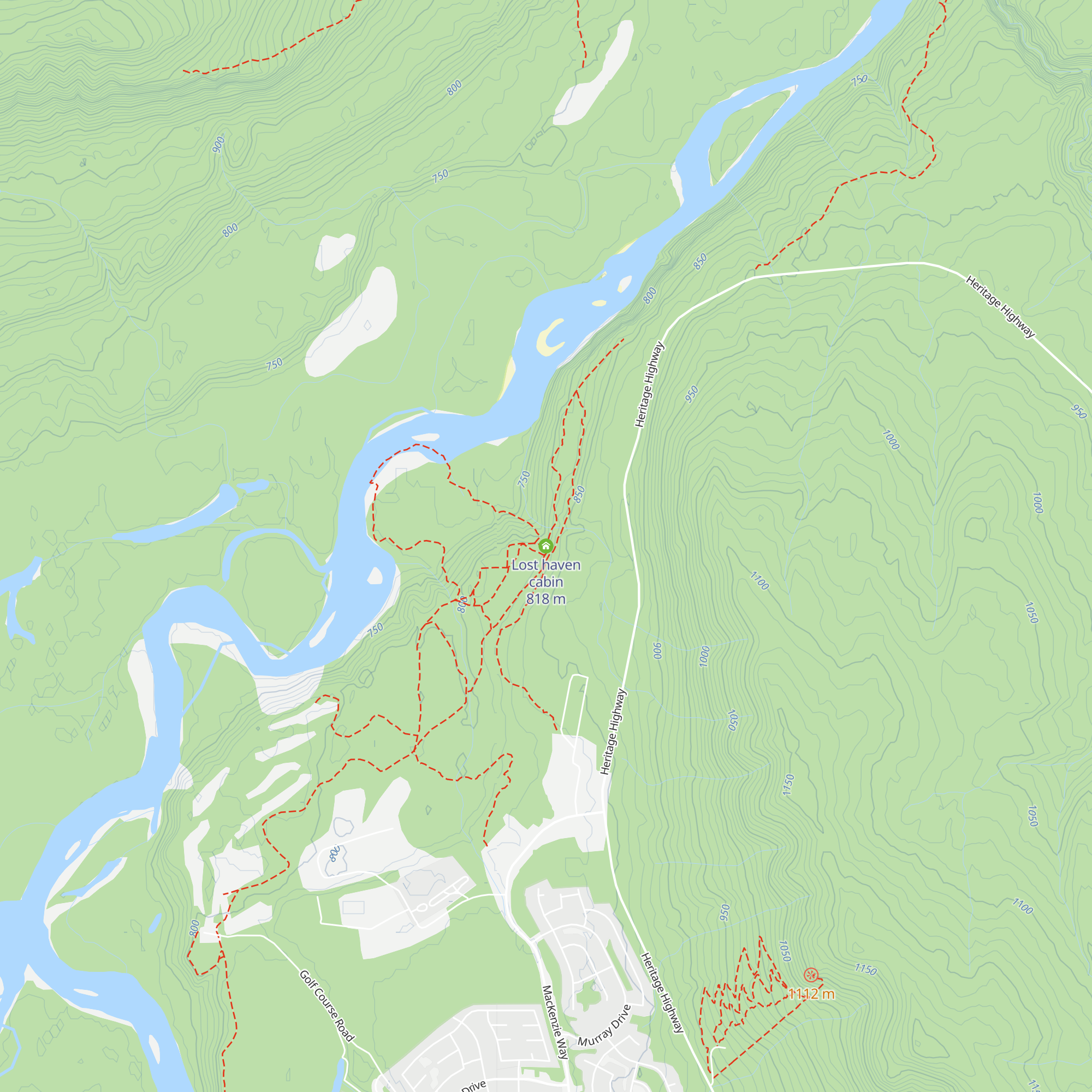 Lost haven cabin map