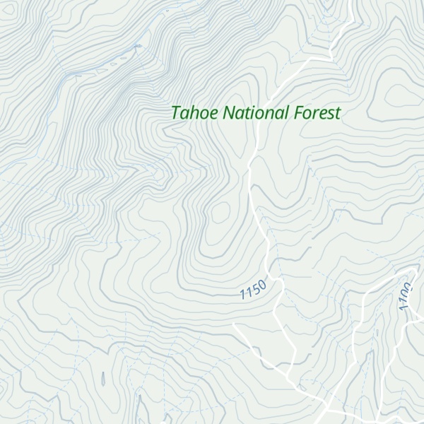 Map of Alaska Peak