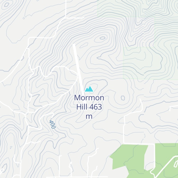 Map of Mormon Hill