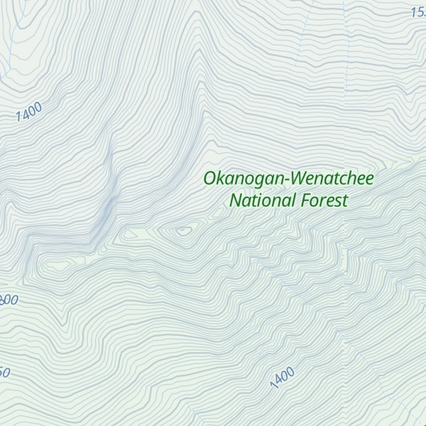 Map of Jim Hill Mountain