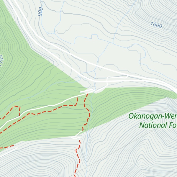 Map of Stevens Pass Nordic Center