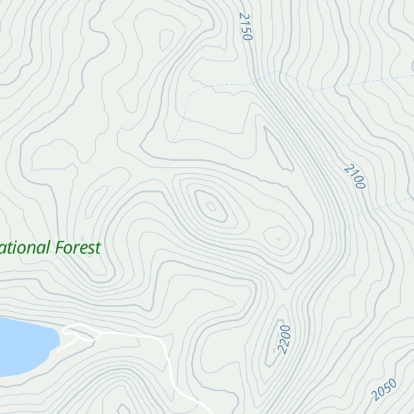 Map of Crater Mountain