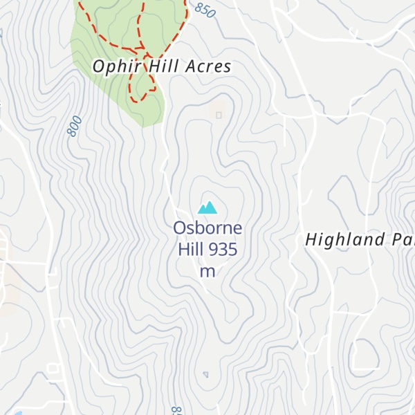Map of Osborne Hill