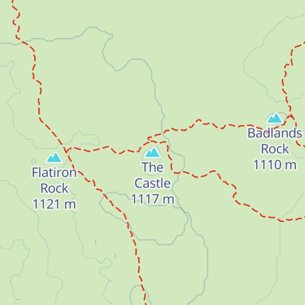 Map of The Castle