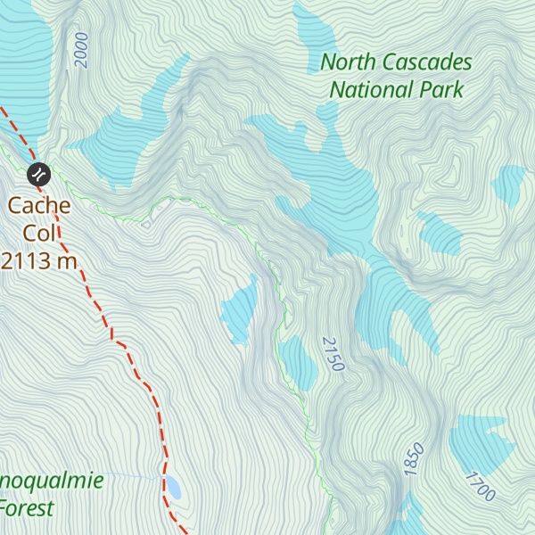 Map of Magic Mountain