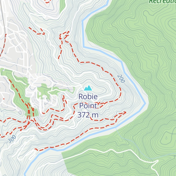 Map of Robie Point