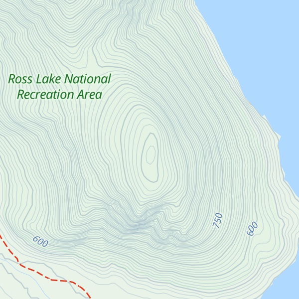 Map of Pumpkin Mountain