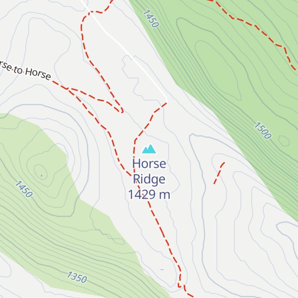 Map of Horse Ridge