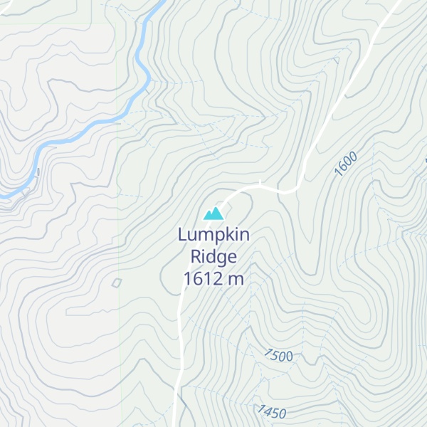 Map of Lumpkin Ridge