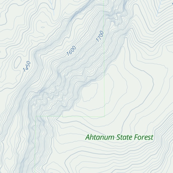 Map of Strobach Mountain