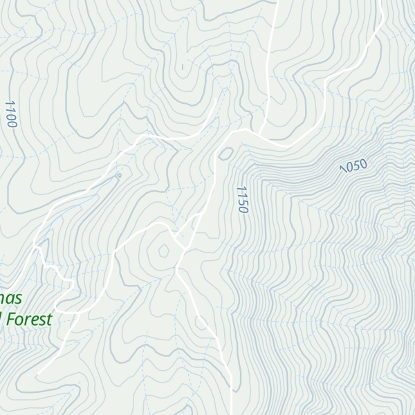 Map of Peterson Ridge