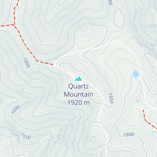 Map of Quartz Mountain