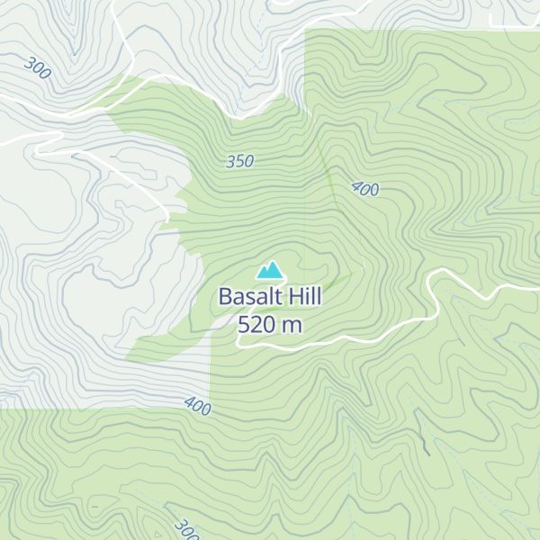 Map of Basalt Hill