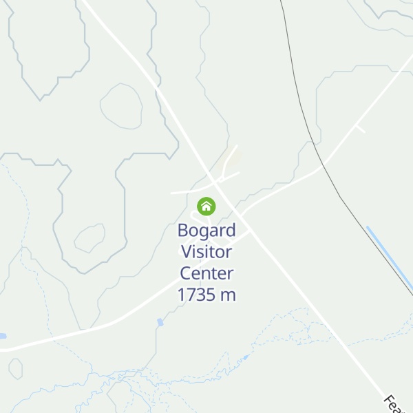 Map of Bogard Visitor Center