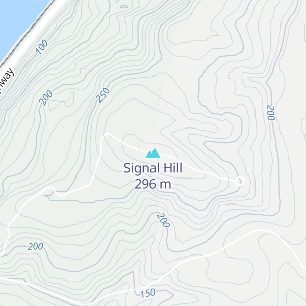 Map of Signal Hill