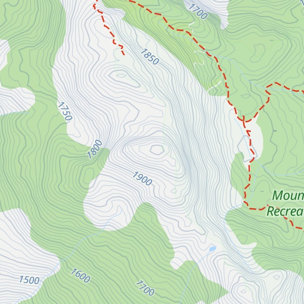 Map of Mount Davis