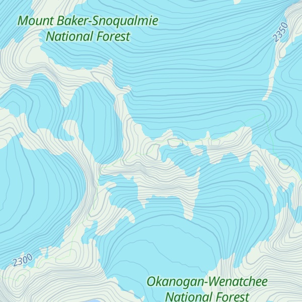 Map of Kololo Peak-West