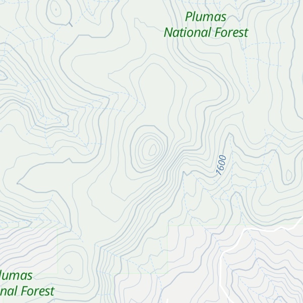 Map of Camel Peak