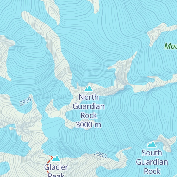 Map of North Guardian Rock