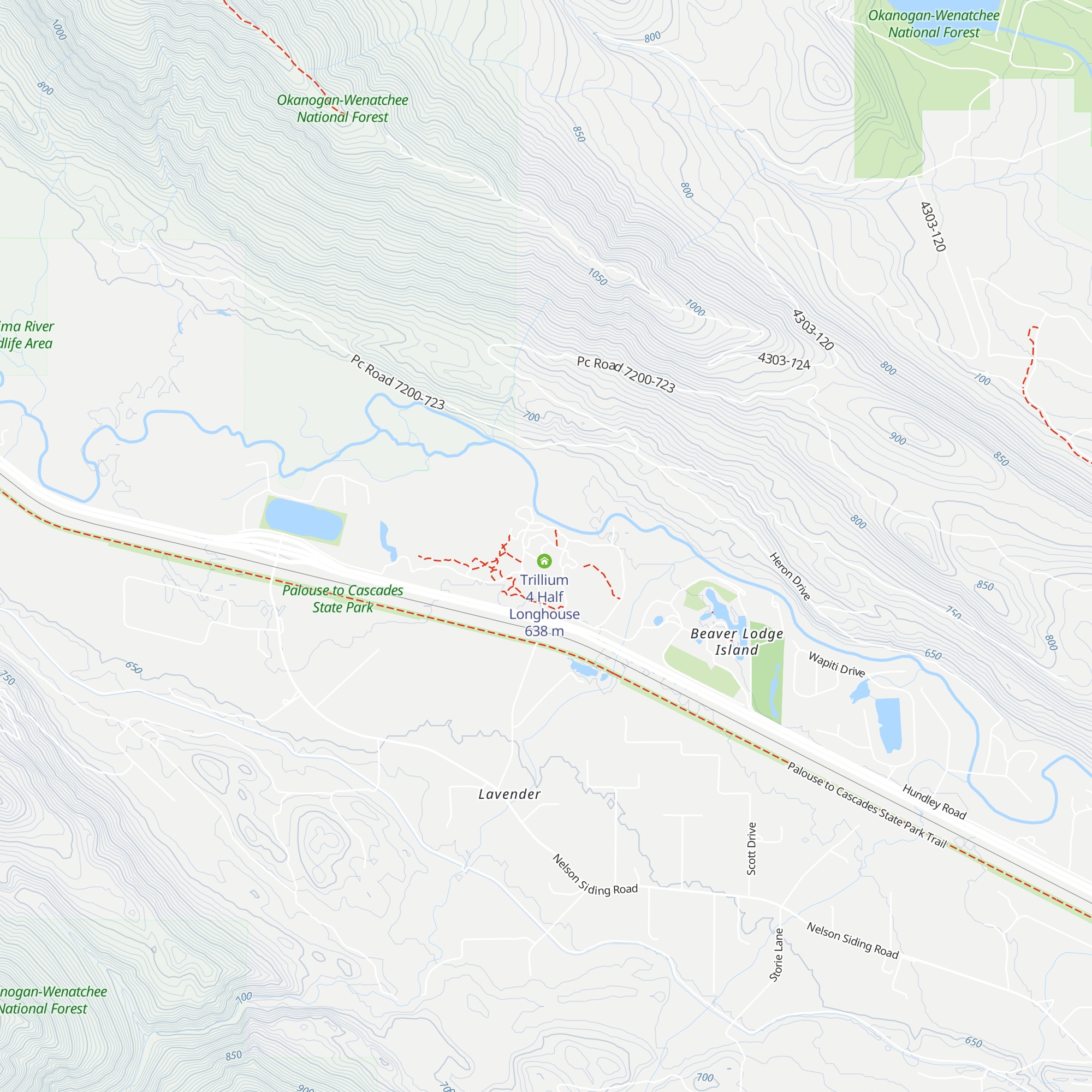 Trillium 10 Half Longhouse map