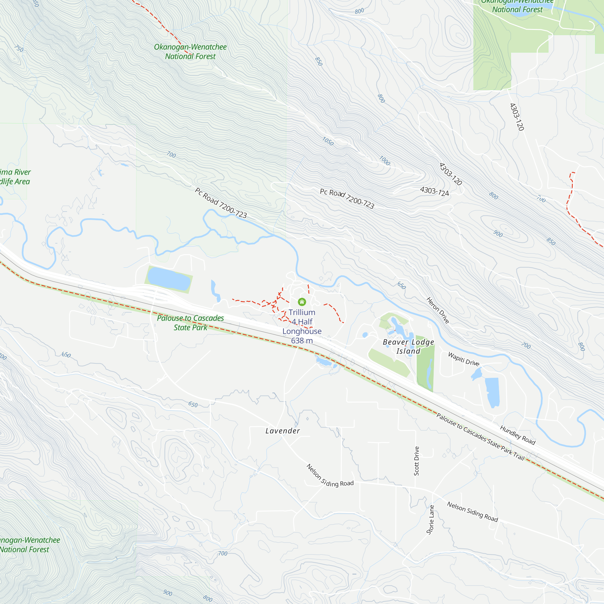 Trillium 4 Half Longhouse map
