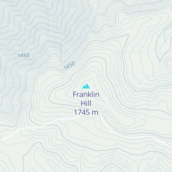 Map of Franklin Hill