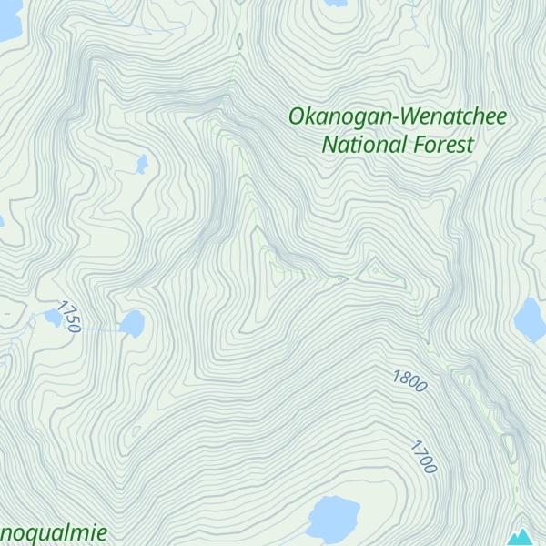 Map of Mac Peak