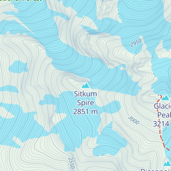 Map of Sitkum Spire