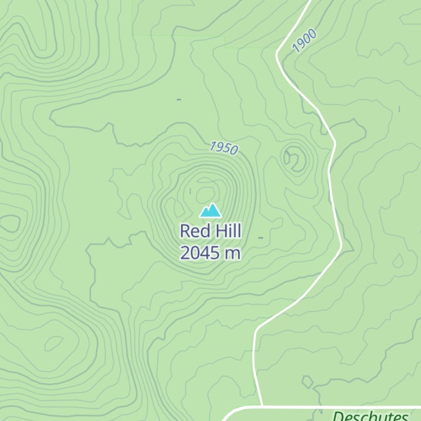 Map of Red Hill