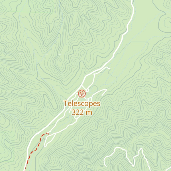 Map of Pinnacles Visitor Center
