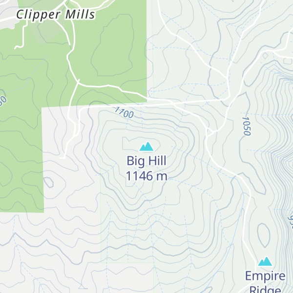 Map of Big Hill