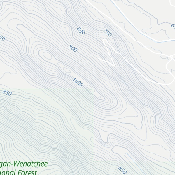 Map of Radial Peak