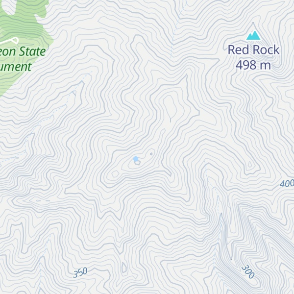 Map of Rocky Butte