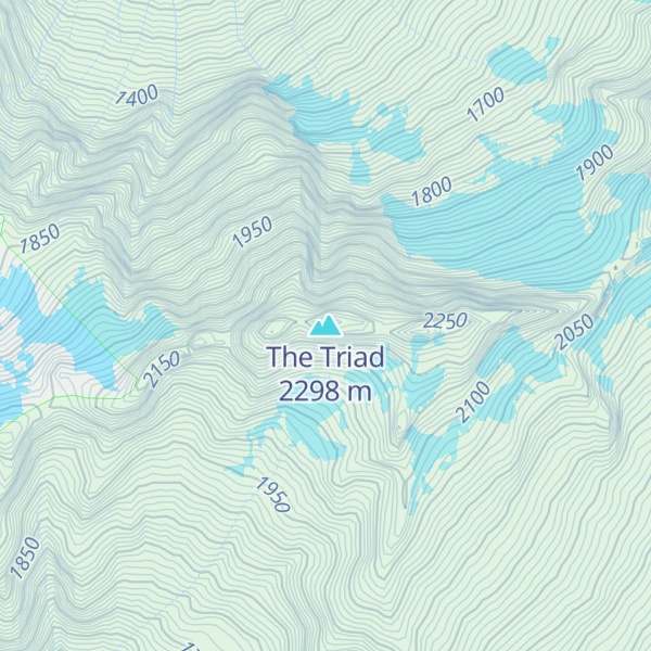Map of The Triad