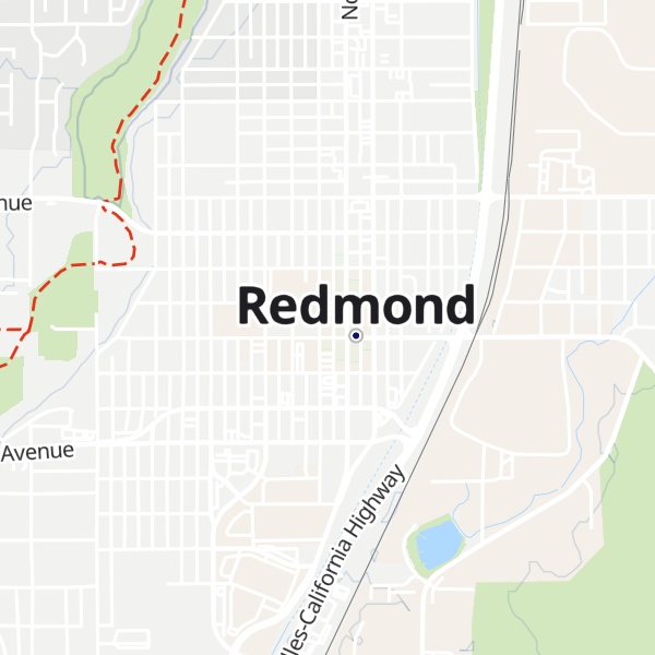 Map of Redmond Chamber of Commerce & CVB