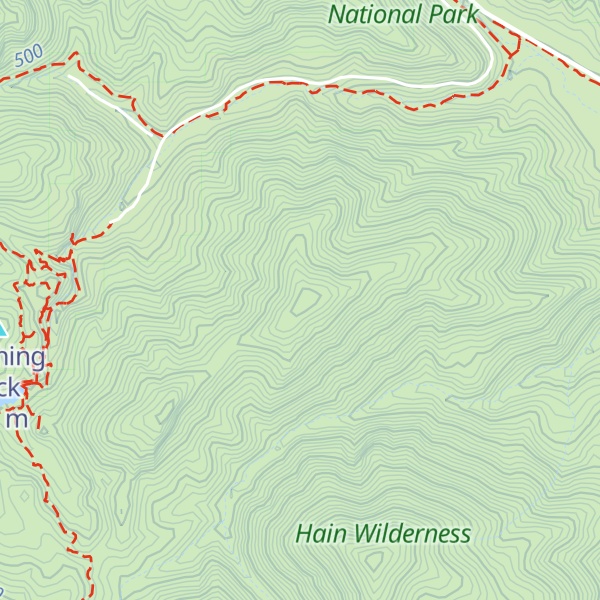 Map of Little Pinnacles
